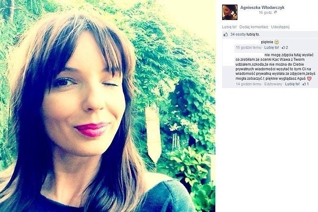 Agnieszka Włodarczyk (fot. screen z Facebook.com)