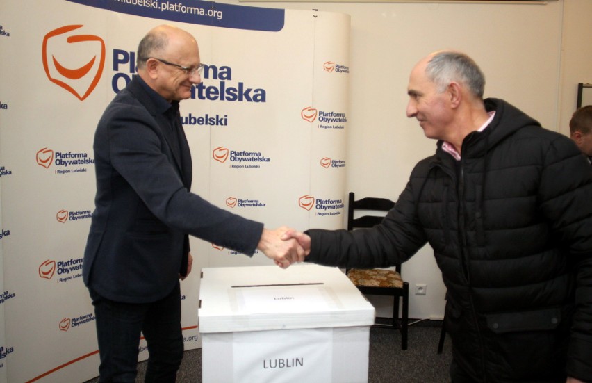 Wybory w Platformie Obywatelskiej. Nieoficjalnie wygrał Krzysztof Żuk [ZDJĘCIA, WIDEO]