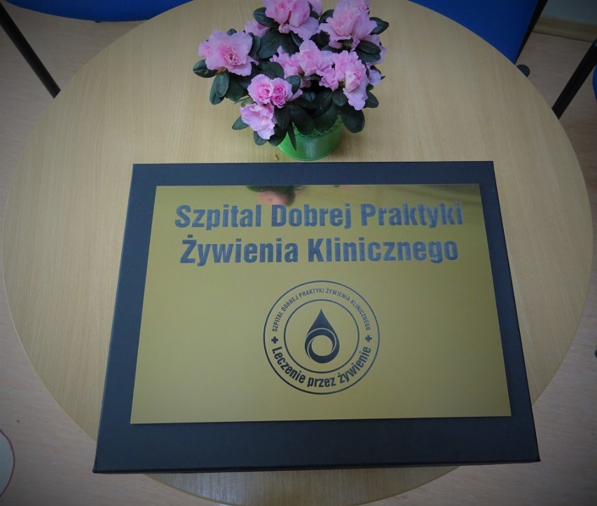 Szpital Wojewódzki w Opolu otrzymał certyfikat Dobrej Praktyki Żywienia Klinicznego