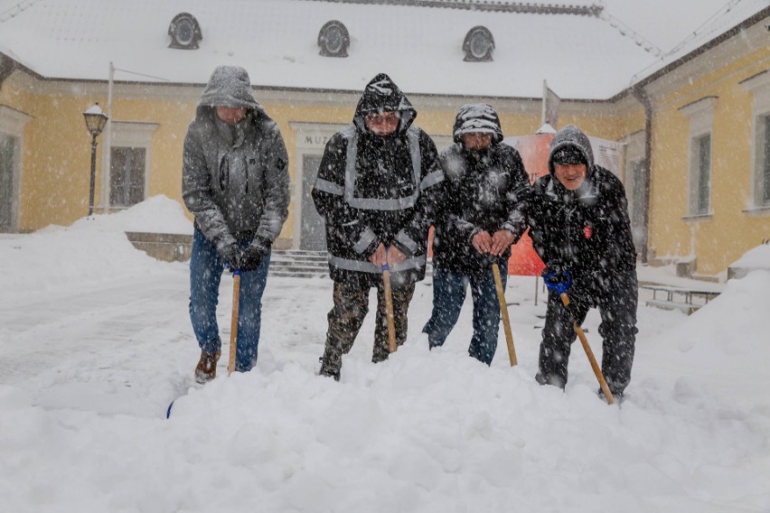 Zima w Białymstoku 2019. Śnieg zasypał miasto...