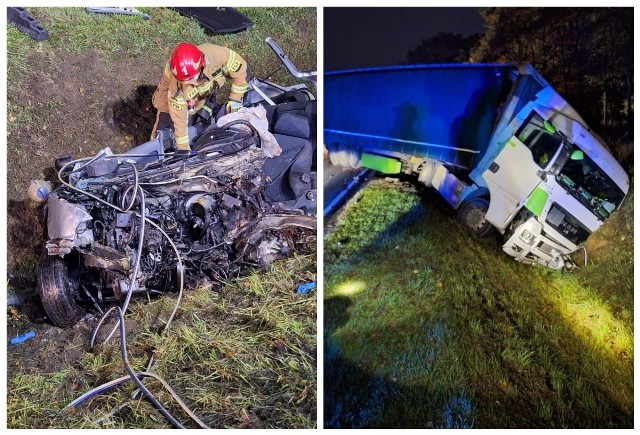 Na miejscu wciąż pracuje 7 jednostki Państwowej i Ochotniczej Straży Pożarnej oraz policja. Droga w tym miejscu jest zablokowana.Więcej zdjęć --->