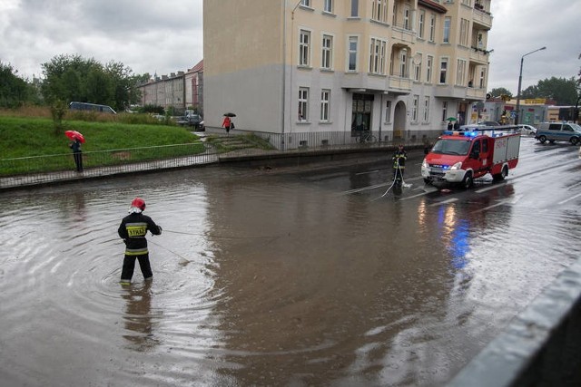 Wstępnie oszacowano straty po wtorkowej ulewie.