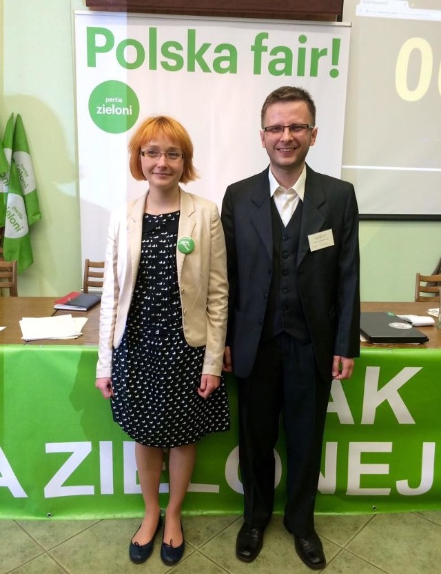Małgorzata Tracz i Adam Ostolski