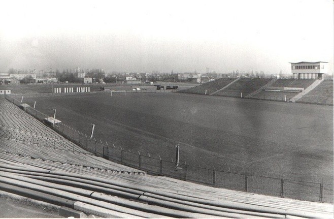 Tak wyglądał stadion przy Bułgarskiej przed modernizacją....