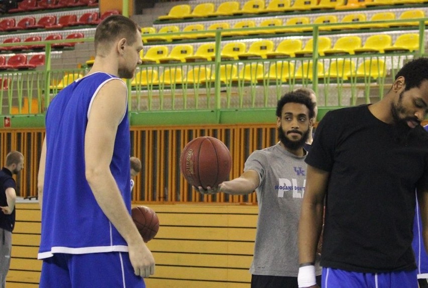 Michael Fraser zaliczył pierwszy trening z Rosą Radom. W sobotę będzie wzmocnieniem