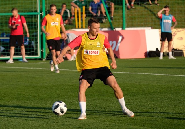 Przemysław Frankowski ma dużą szansę wybiec w wyjściowym składzie Biało-Czerwonych
