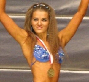 Justyna Jedlikowska została mistrzynią Polski w fitness juniorek do lat 23.