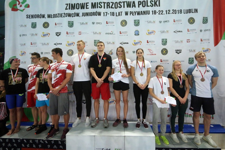 Kolejne medale reprezentantów AZS UMCS Lublin podczas zimowych mistrzostw Polski (ZDJĘCIA)