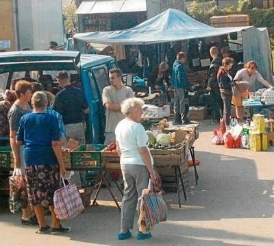 W Ryglicach targ zniknie z płyty Rynku Fot. Paweł Chwał