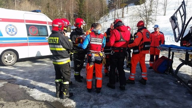 Zwardoń: 19-latek zderzył się na stoku z 14-latkiem