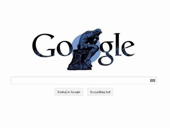 Auguste Rodin - 172. rocznica urodzin [GOOGLE dało DOODLE]