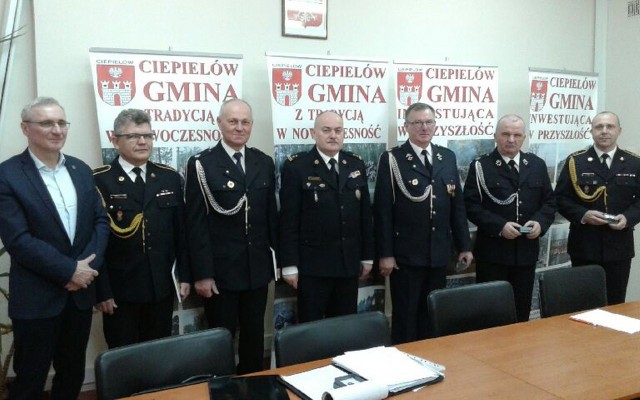 Walne zebranie odbyło się w strażnicy Ochotniczej Straży Pożarnej w Ciepielowie.