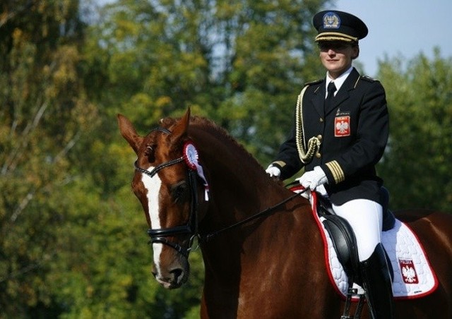 Żaneta Skowrońska na Mozarcie zdecydowanie zwyciężyła w kategorii koni sześcioletnich.