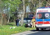 Groźny wypadek na drodze krajowej w Sadkowie w powiecie radomskim. Po dachowaniu, trzy osoby, w tym dziecko, trafiły do szpitala