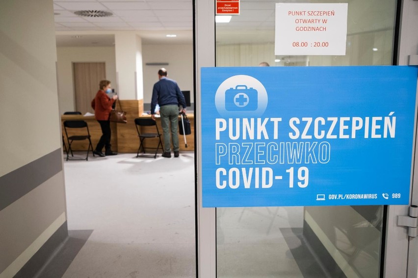 Trwają szczepienia na Covid-19 w Kujawsko-Pomorskiem....