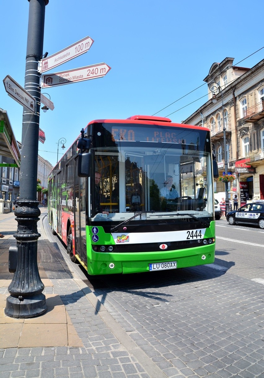 Nowa linia "Eko" obsługiwana przez autobus  elektryczny...