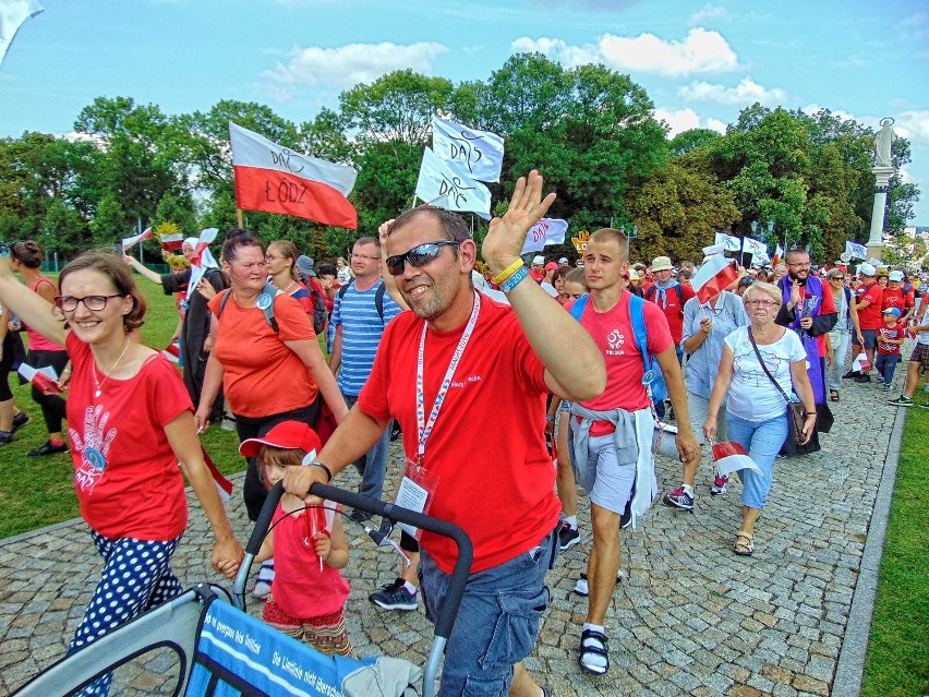 Pielgrzymka Łódzka 2016. Pielgrzymi z Łodzi na Jasnej Górze