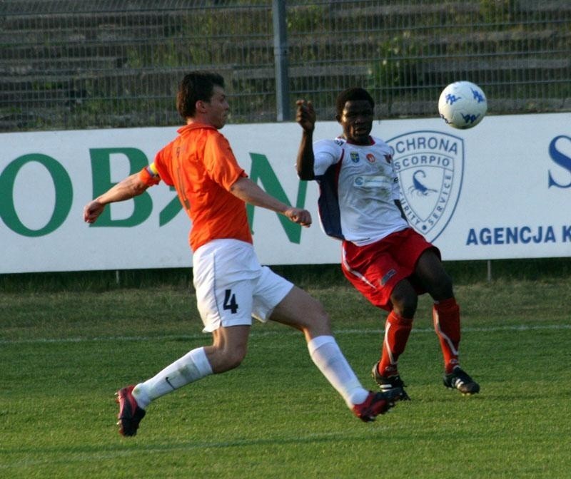 I liga pilki noznej - Odra Opole-Zaglebie Lubin 0-3.