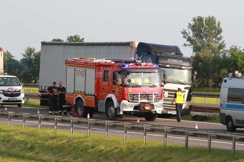 Kierowca tira zmarł przed bramkami na A4 pod Wrocławiem