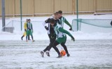 Ruch Chorzów - Warta Zawiercie 3:0. Kibice w śnieżycy wspierali Niebieskich