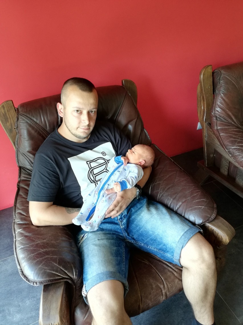 Maciej Kokoszko osobiście odebrał poród swojego syna Aleksandra!