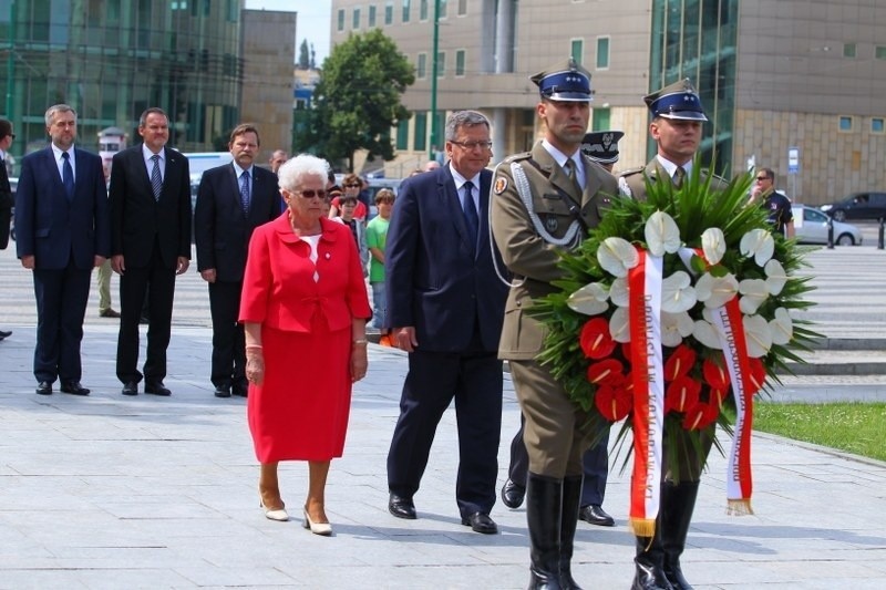 Bronisław Komorowski w Poznaniu.