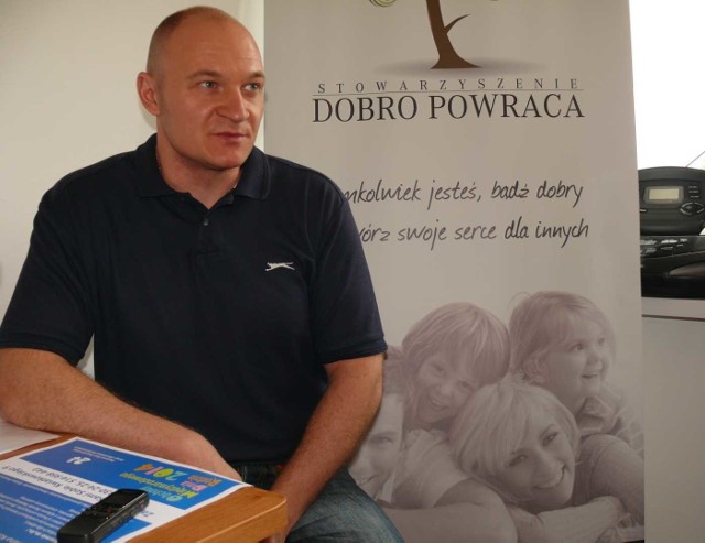 Konrad Mężyński, Prezes Stowarzyszenia "Dobro Powraca&#8221;.