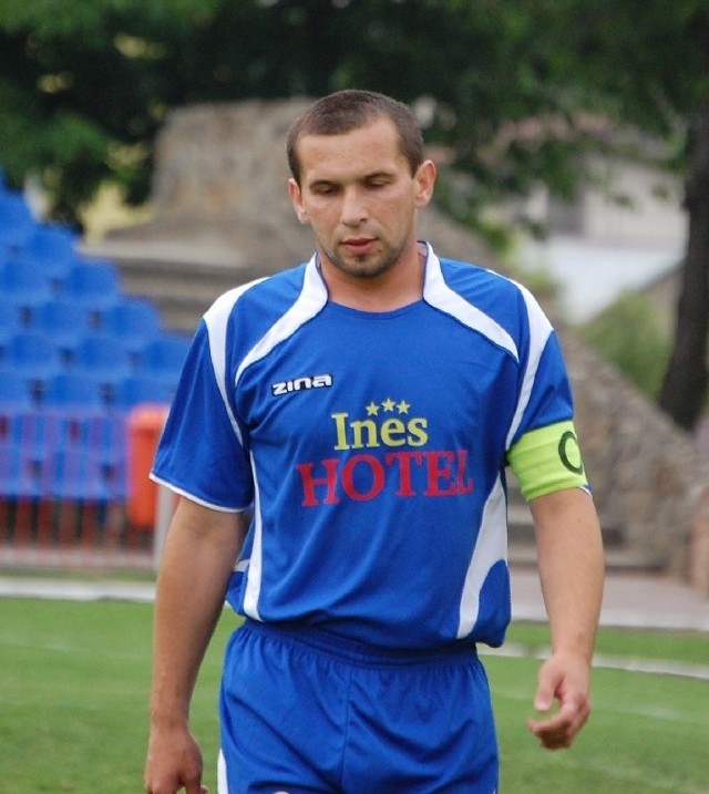 Grzegorz Róg strzelił dla ropczyczan jedną z bramek.