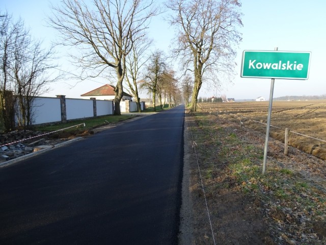 Remont ponad 2-kilometrowego odcinka drogi Jerzykowo – Kowalskie będzie kosztował około 900 tysięcy złotych