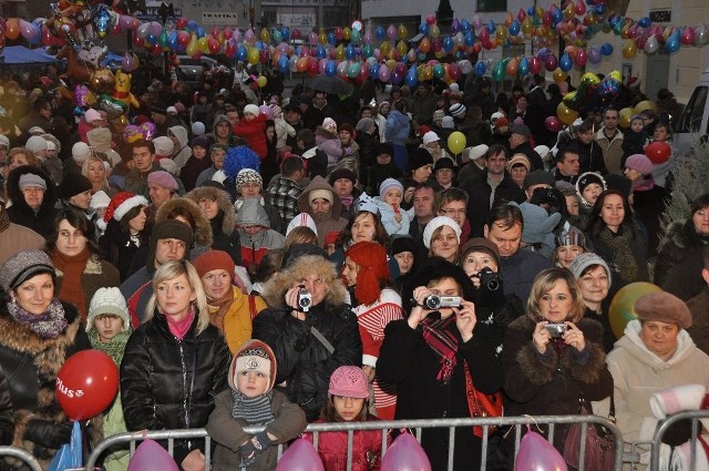 Mikołajki pod ratuszem ściągnęły tłumy bielszczan