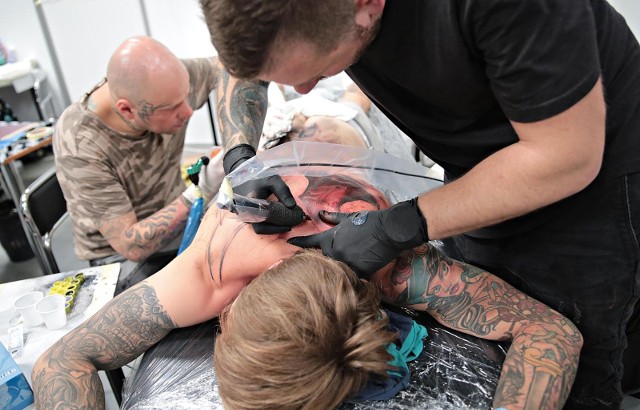 02.06.18 krakowexpo krakow xiii tattoofest festiwal tatuazu n/z:fot. aneta zurek / polska pressgazeta krakowska