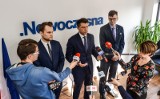 Ryszard Petru, lider Nowoczesnej w Bydgoszczy mówił o "szaleństwach PiS" [zdjęcia]