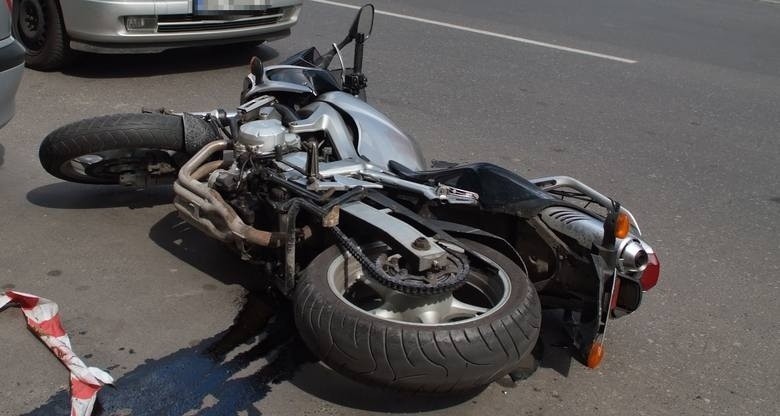 Wypadek motocyklisty: W tym roku na śląskich drogach zginęło 11 motocyklistów [ZDJĘCIA]