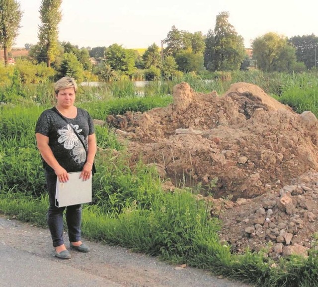 Dorota Dąbrowska, sołtys Masłomiącej