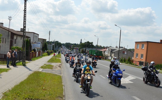 Setki motocykli na zlocie w Inowrocławiu