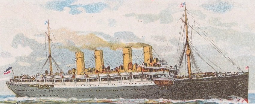 Największy statek pasażerski świata powstał w szczecińskiej stoczni Vulcan. To "Kaiser Wilhelm der Grosse" 