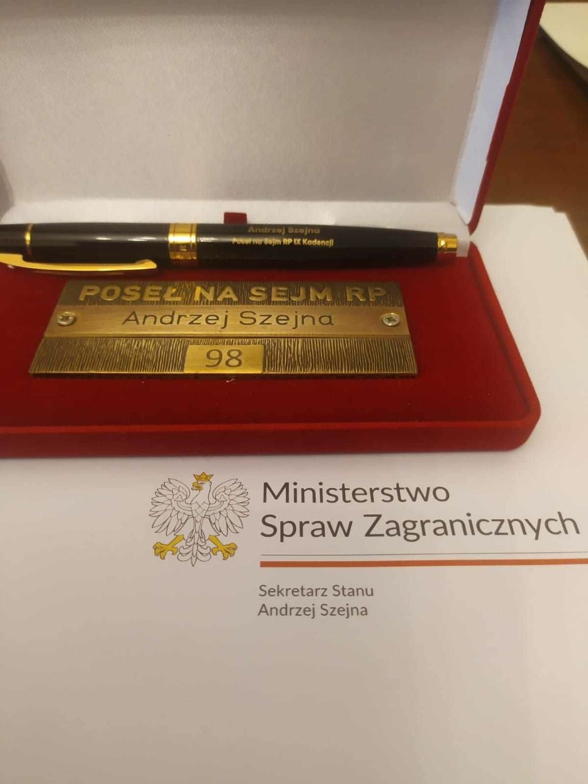 Andrzej Jan Szejna sekretarz stanu w Ministerstwie Spraw...