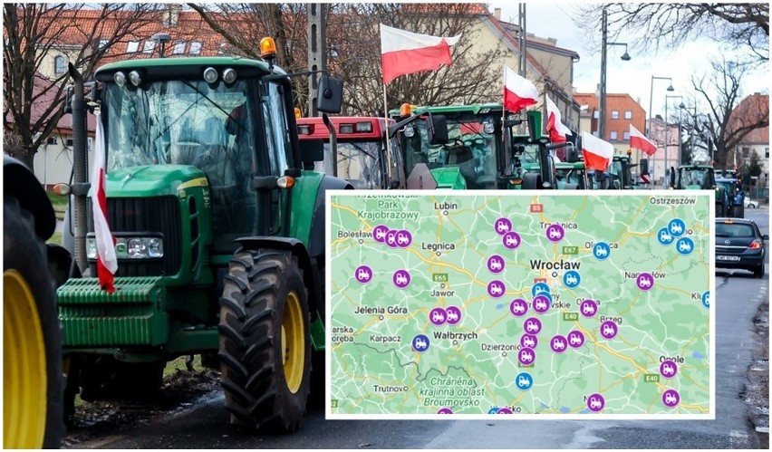 W piątek (9 lutego) rolnicy z Dolnego Śląska wezmą udział w...