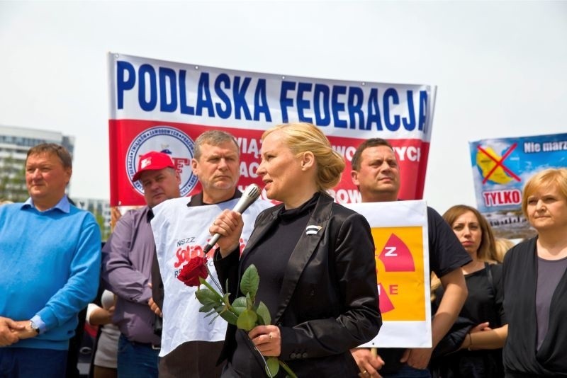 UDSK. Protest pielęgniarek: Chcemy godnie zarabiać (zdjęcia, wideo)