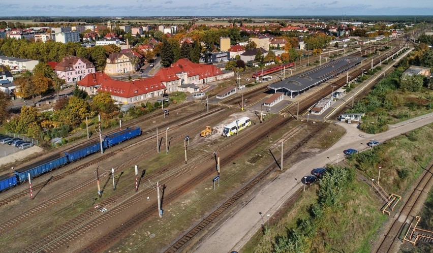 Zbąszynek w podniebnym obiektywie Grzegorza Walkowskiego,...