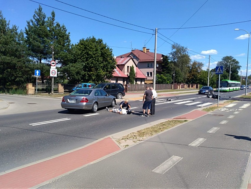 W środę, około godz. 13, na ul. 42 Pułku Piechoty w...