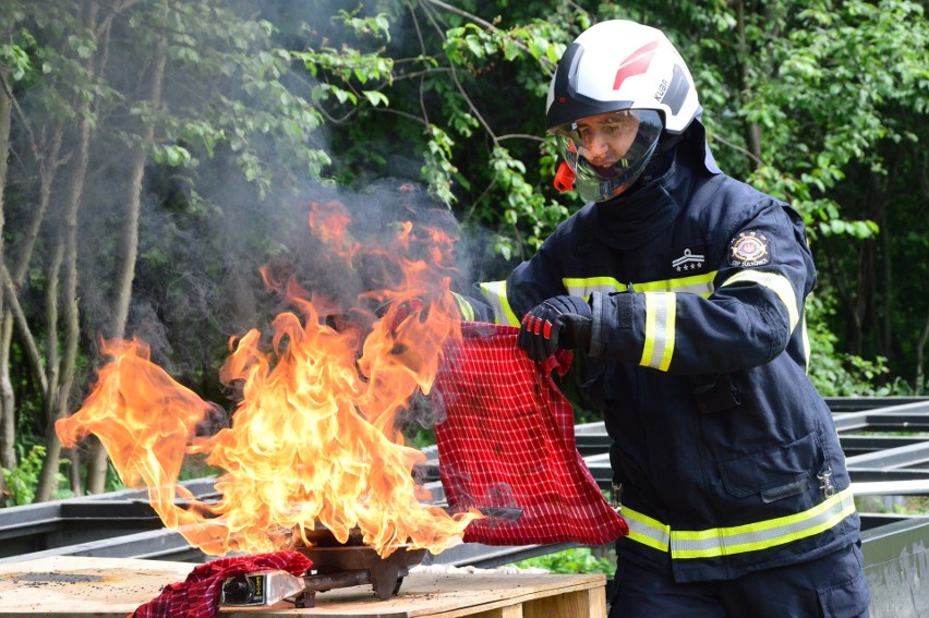 Program prewencyjny "Nie ograjmy z ogniem" w Biertowicach