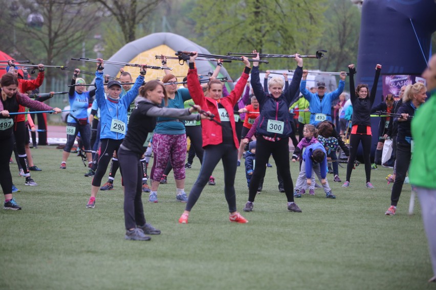 VI Ogólnopolski Marsz Nordic Walking na Stadionie Śląskim