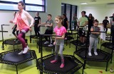 Ferie zimowe Grudziądz. Zajęcia dla dzieci Fit&Jump na trampolinach w Marinie [zdjęcia]