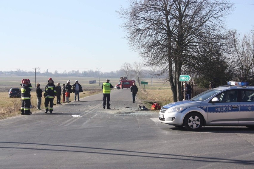 Wypadek w Żarnowcu