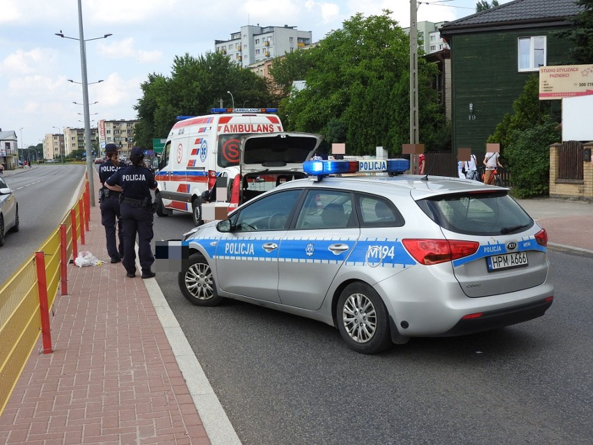 Białystok. Potrącenie przy centrum handlowym na ul. Hetmańskiej. Kobieta nie żyje