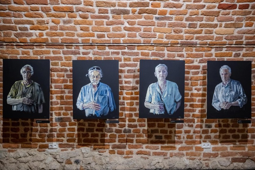 Portrety krakowian i autoportrety Leszka Sobockiego