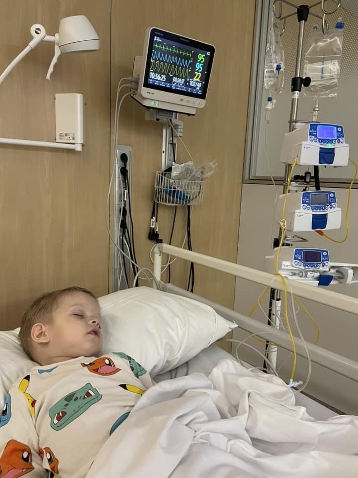 Brak pieniędzy przerwie leczenie! 2-letni Bruno Słowiński z Końskich toczy ogromną walkę z rakiem