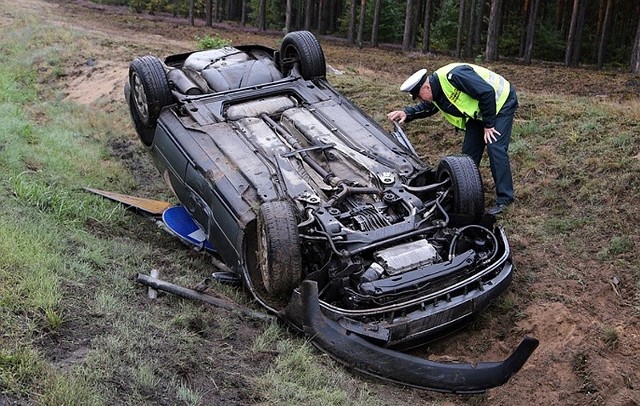 Policja zabezpieczyła miejsce zdarzenia.