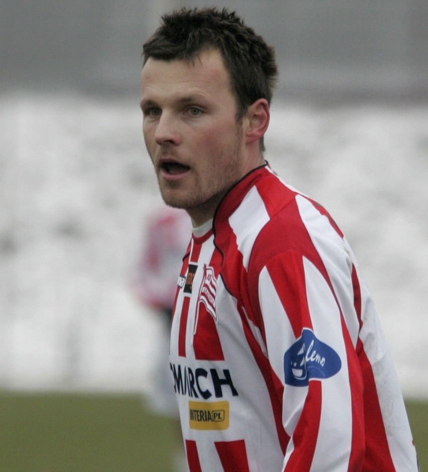 Marcin Bojarski w barwach Cracovii, styczeń 2008